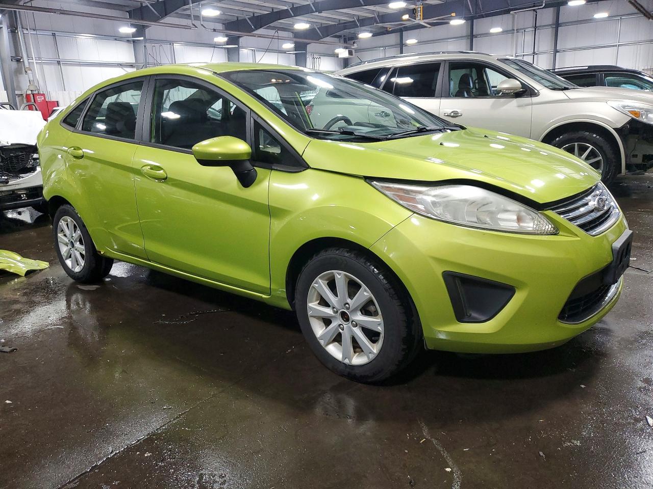 2011 Ford Fiesta Se Green vin: 3FADP4BJ6BM140800