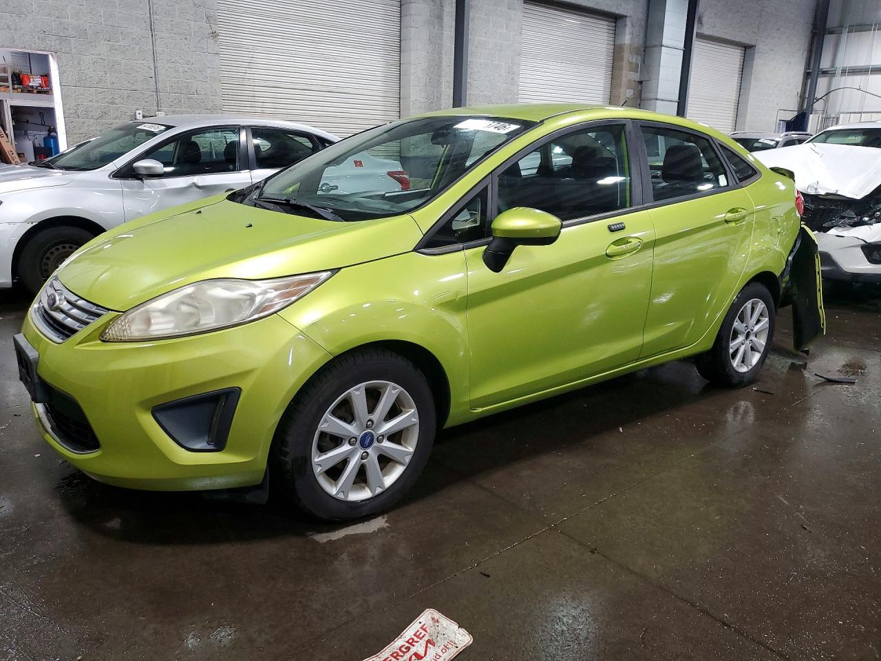 2011 Ford Fiesta Se Green vin: 3FADP4BJ6BM140800
