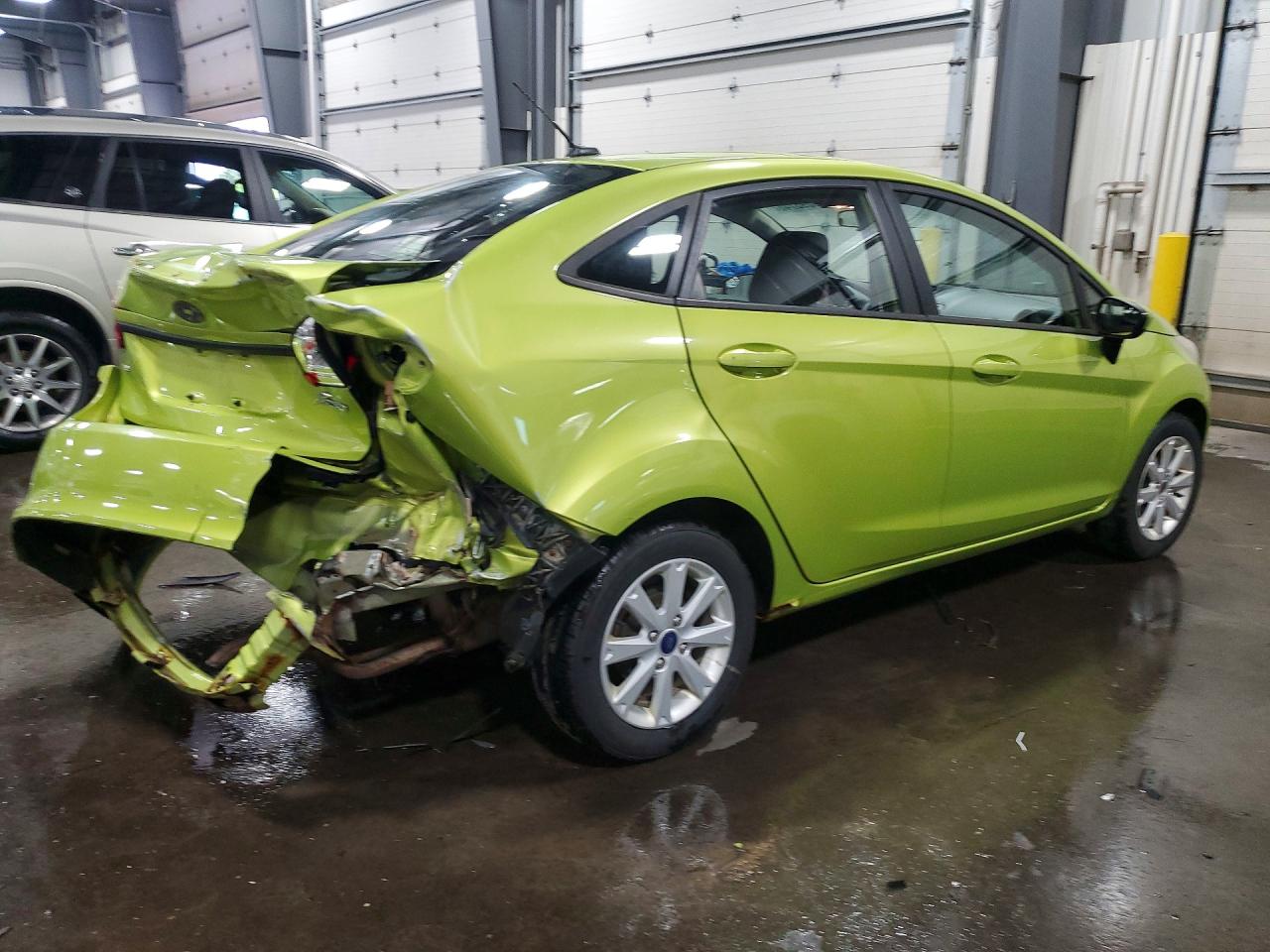 2011 Ford Fiesta Se Green vin: 3FADP4BJ6BM140800