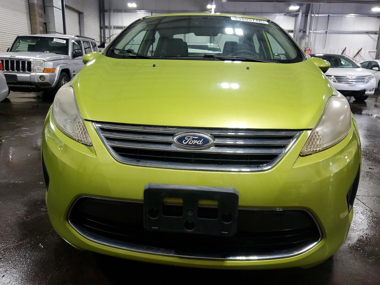 2011 Ford Fiesta Se Green vin: 3FADP4BJ6BM140800