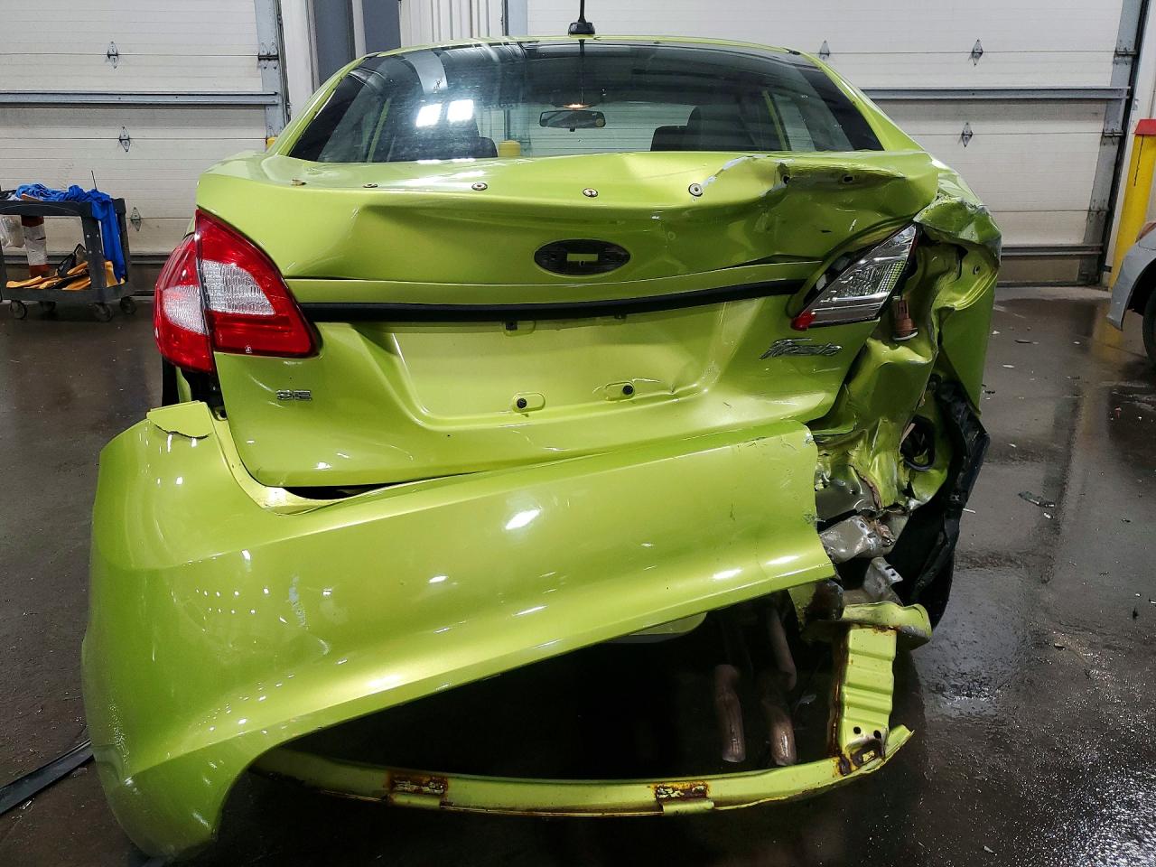 2011 Ford Fiesta Se Green vin: 3FADP4BJ6BM140800
