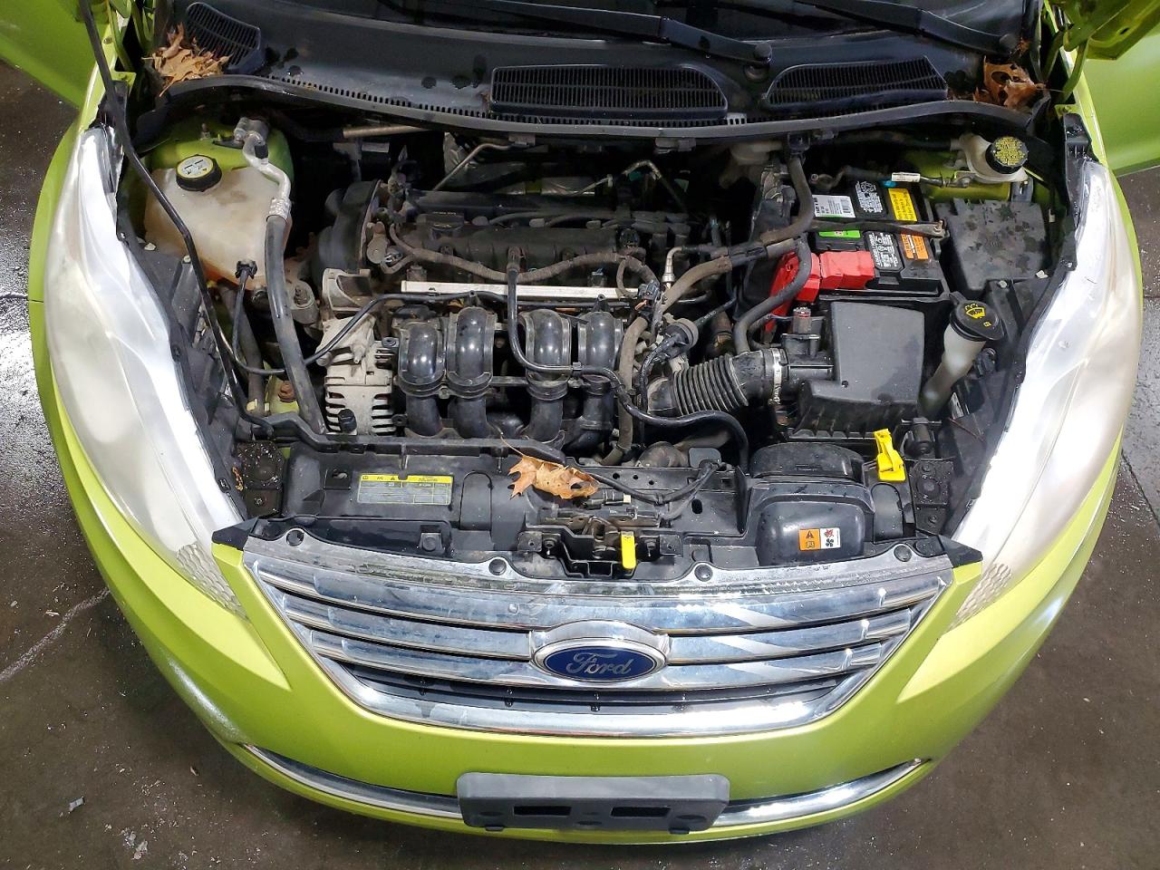 2011 Ford Fiesta Se Green vin: 3FADP4BJ6BM140800