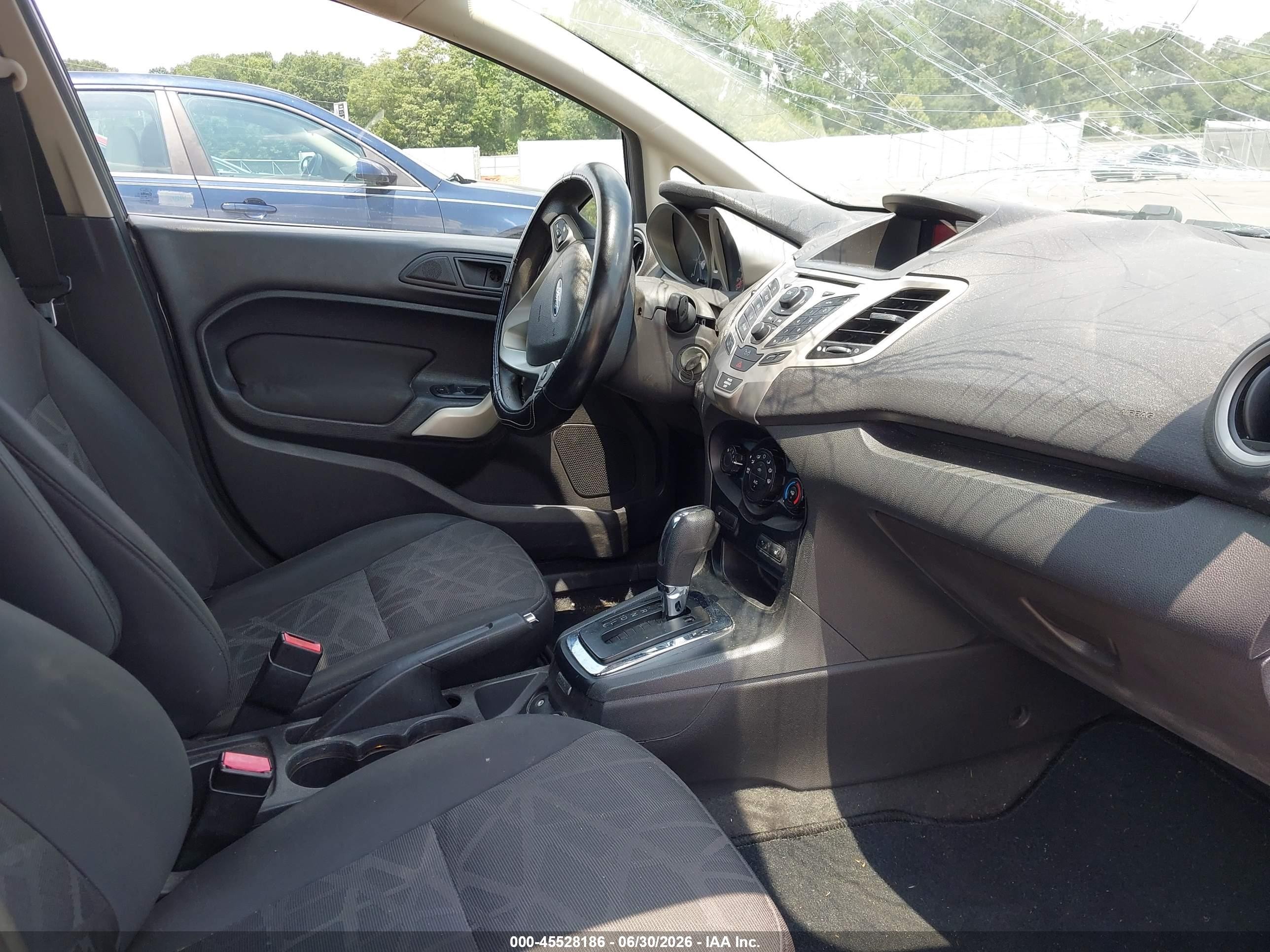 2012 Ford Fiesta Se Dark Blue vin: 3FADP4BJ6CM114733