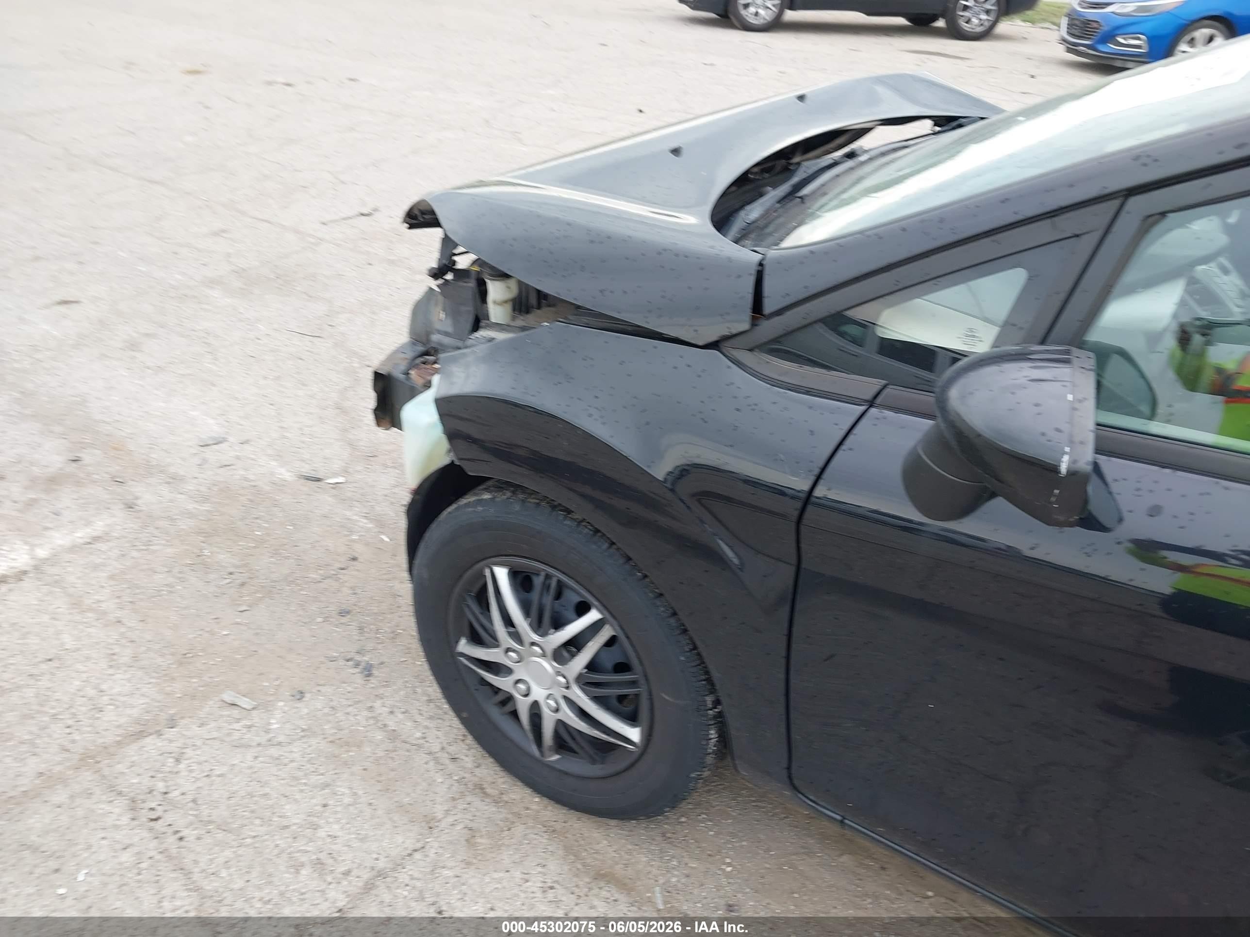 2012 Ford Fiesta Se Black vin: 3FADP4BJ6CM128745