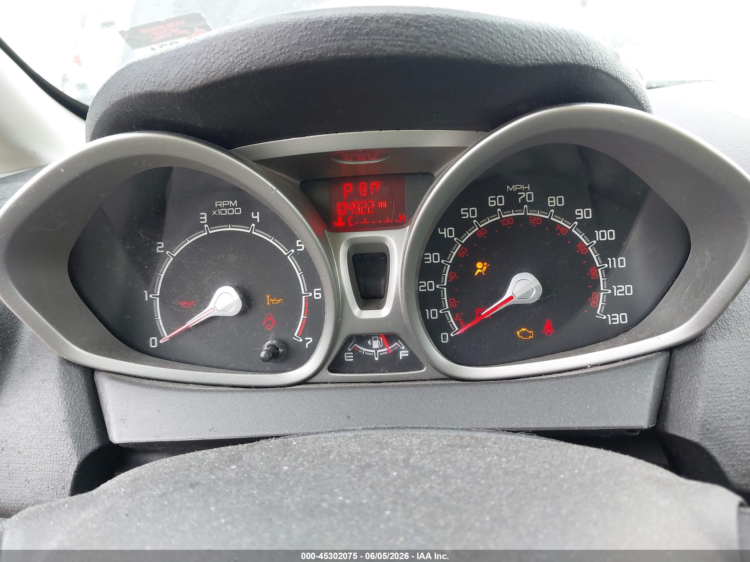 2012 Ford Fiesta Se Black vin: 3FADP4BJ6CM128745