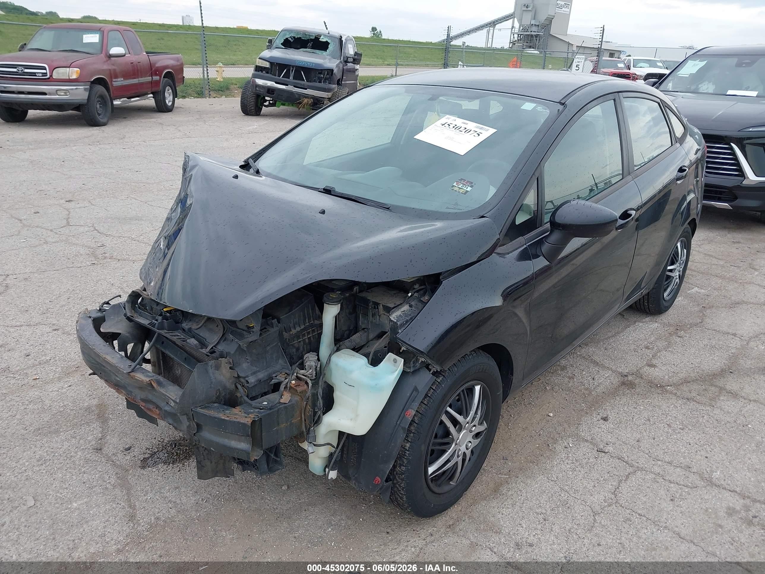 2012 Ford Fiesta Se Black vin: 3FADP4BJ6CM128745