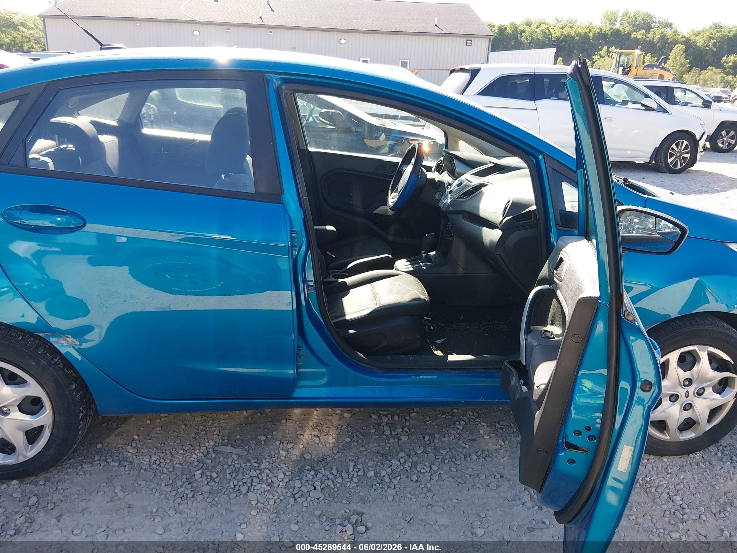 2012 Ford Fiesta Se Blue vin: 3FADP4BJ6CM150373