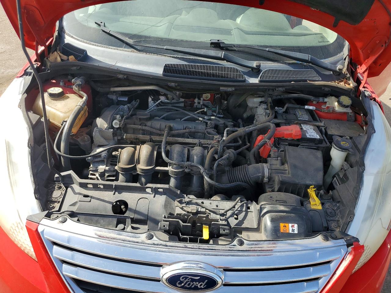 2012 Ford Fiesta Se Red vin: 3FADP4BJ6CM153368