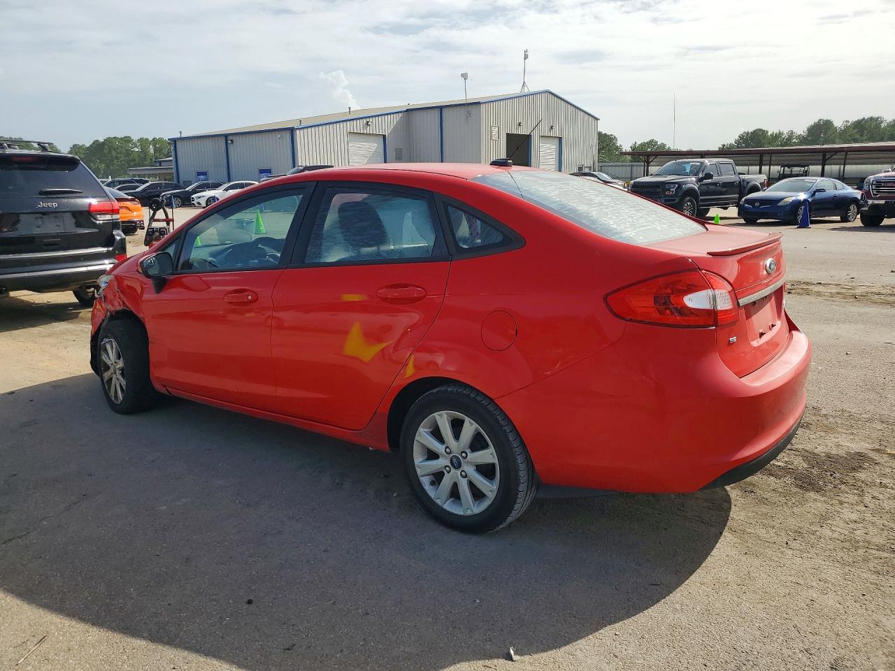 2012 Ford Fiesta Se Red vin: 3FADP4BJ6CM153368