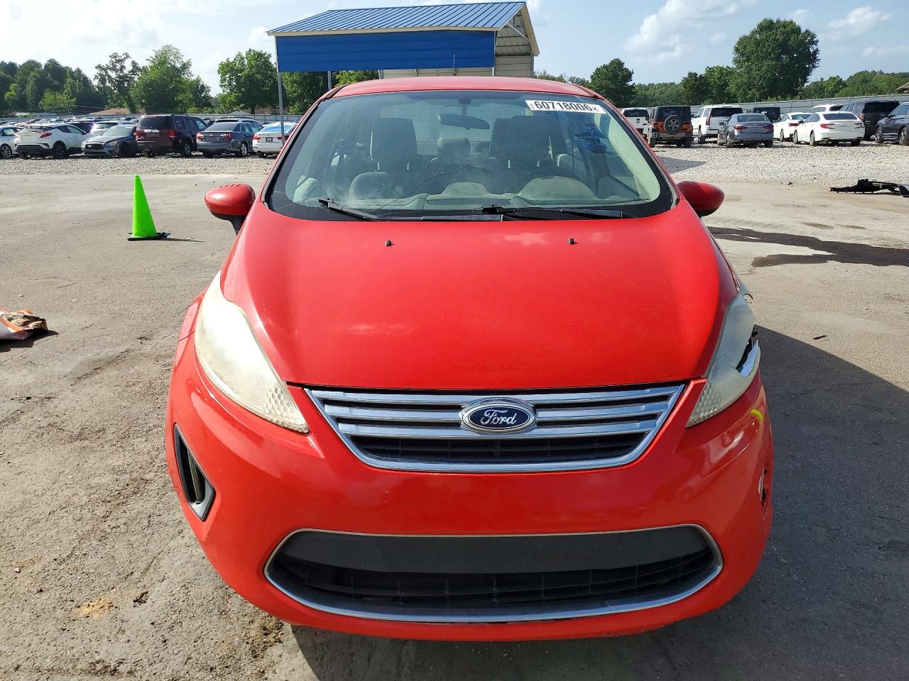 2012 Ford Fiesta Se Red vin: 3FADP4BJ6CM153368