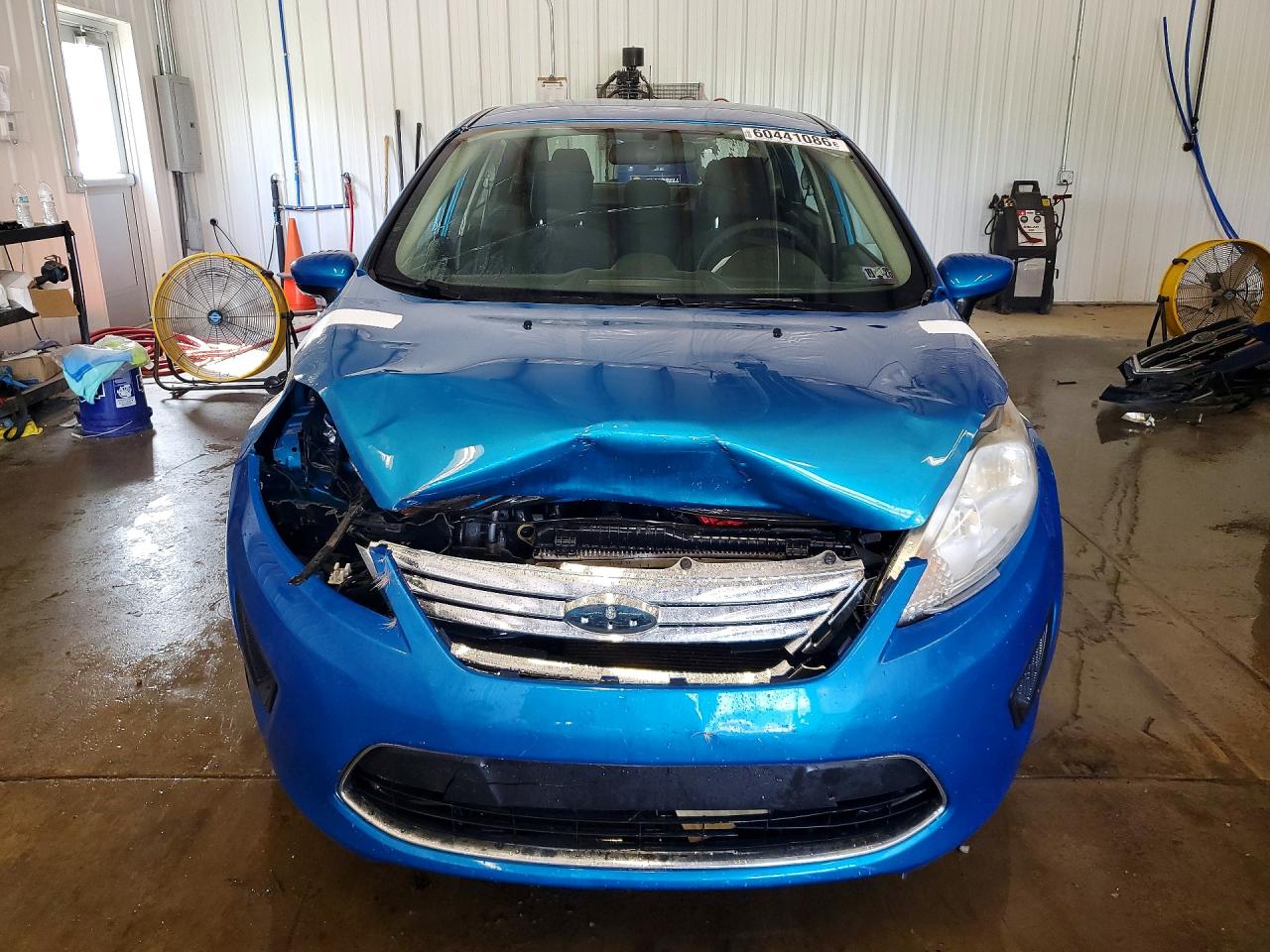 2012 Ford Fiesta Se Blue vin: 3FADP4BJ6CM156898