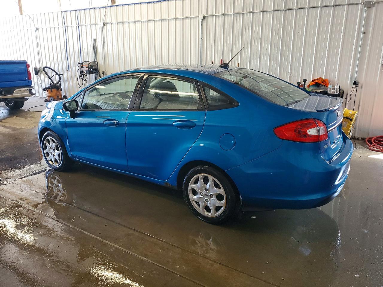 2012 Ford Fiesta Se Blue vin: 3FADP4BJ6CM156898