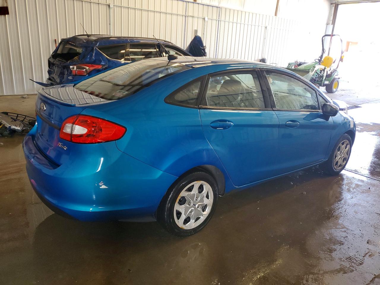 2012 Ford Fiesta Se Blue vin: 3FADP4BJ6CM156898