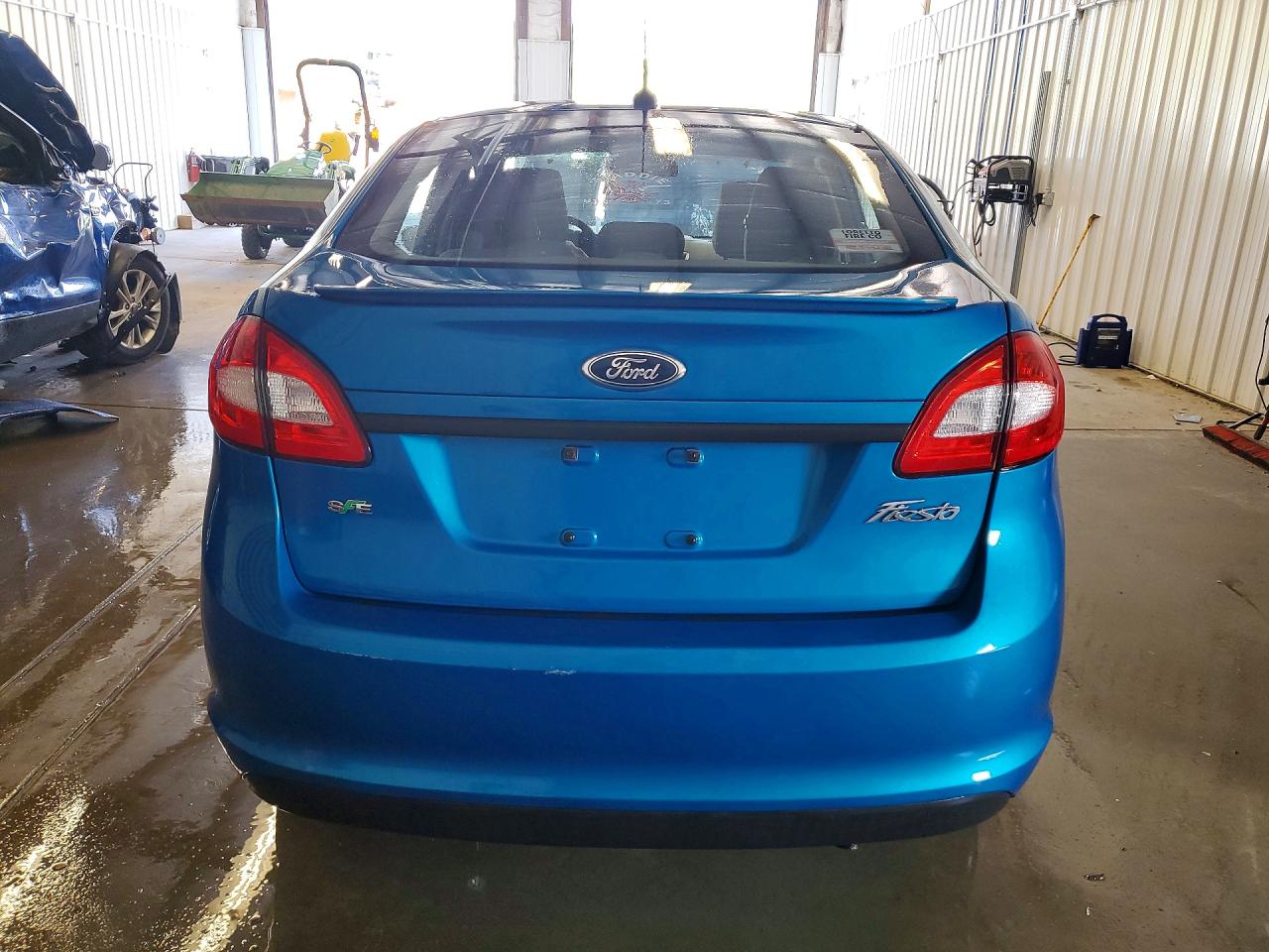 2012 Ford Fiesta Se Blue vin: 3FADP4BJ6CM156898