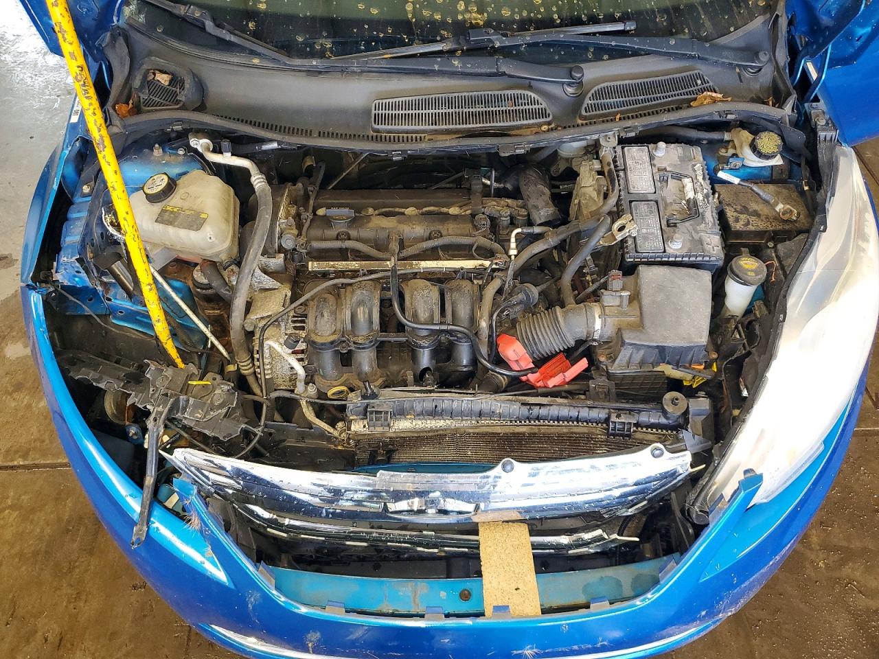 2012 Ford Fiesta Se Blue vin: 3FADP4BJ6CM156898