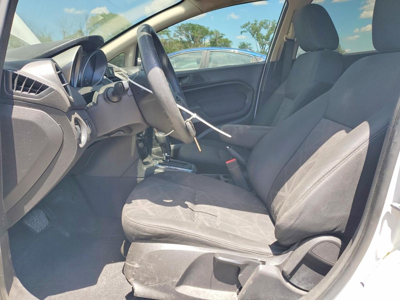 2012 Ford Fiesta Se White vin: 3FADP4BJ6CM173247