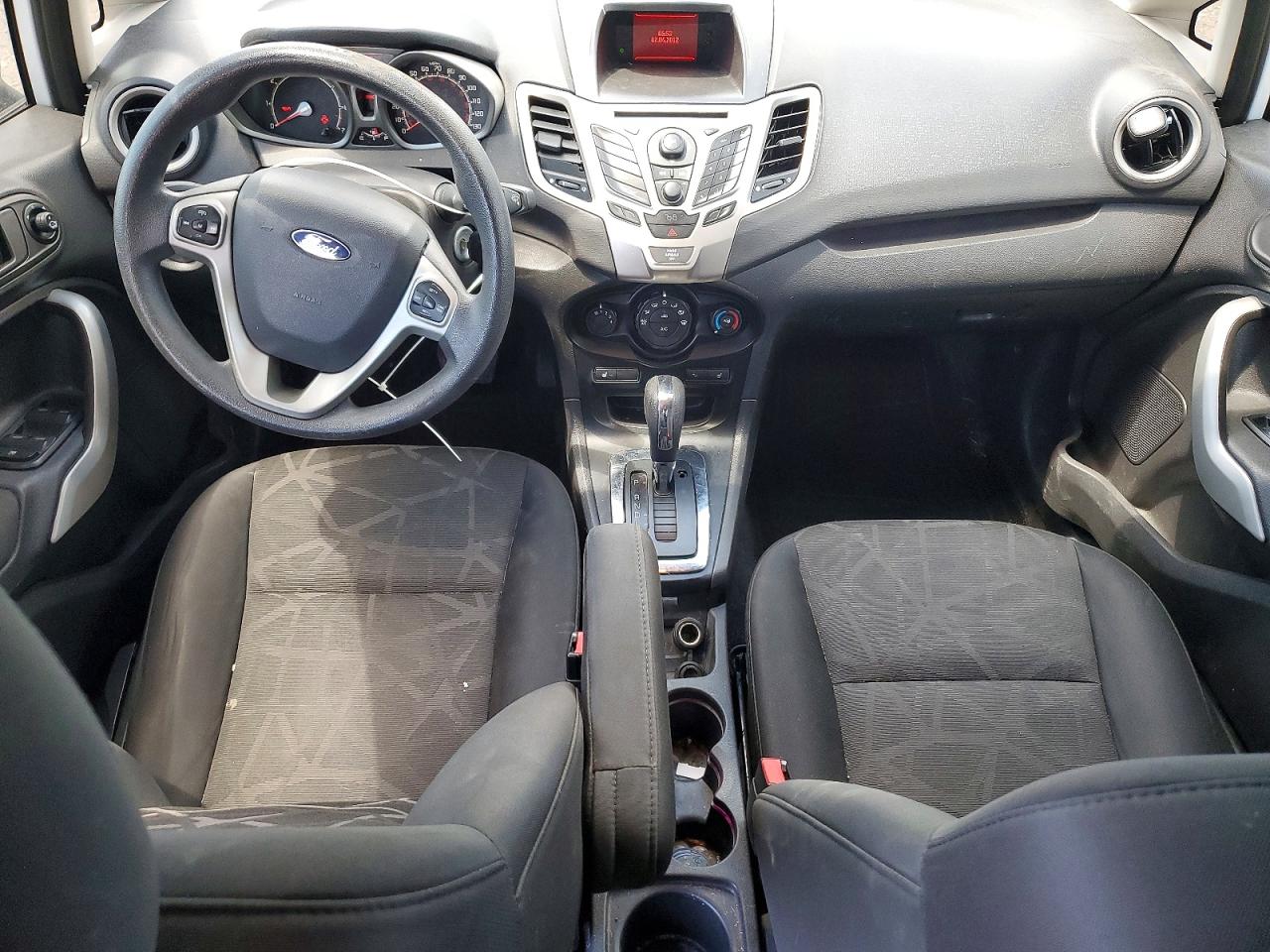 2012 Ford Fiesta Se White vin: 3FADP4BJ6CM173247