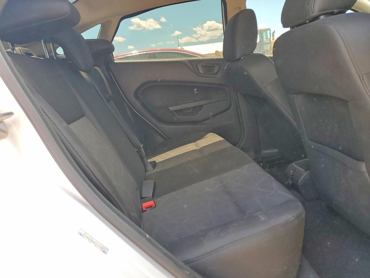 2012 Ford Fiesta Se White vin: 3FADP4BJ6CM173247