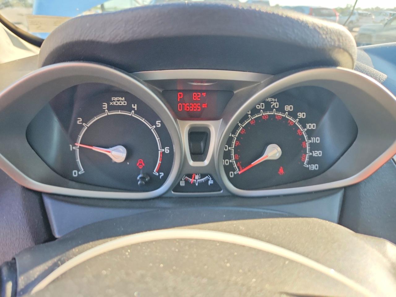 2012 Ford Fiesta Se Silver vin: 3FADP4BJ6CM184412