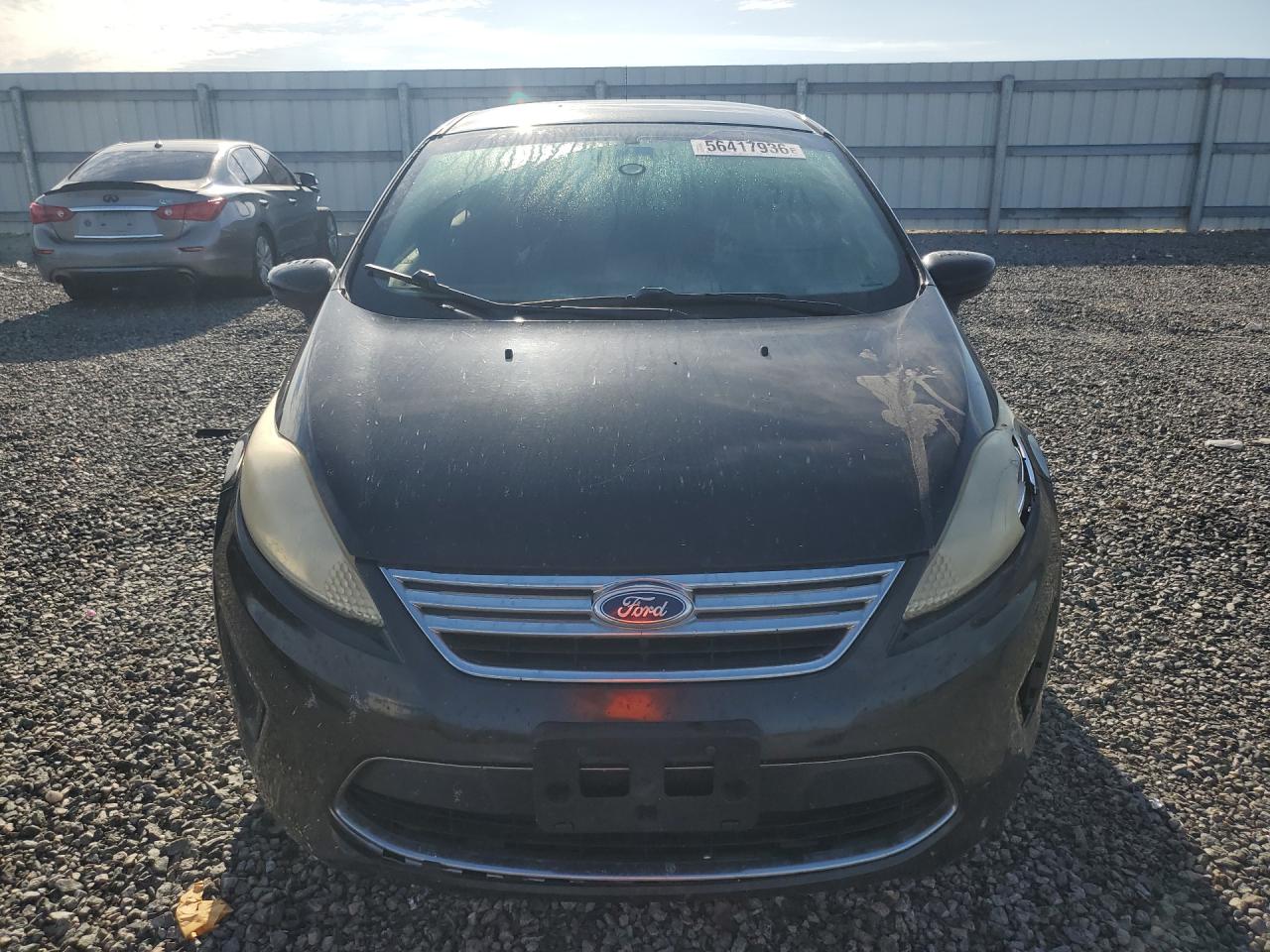 2012 Ford Fiesta Se Black vin: 3FADP4BJ6CM184605