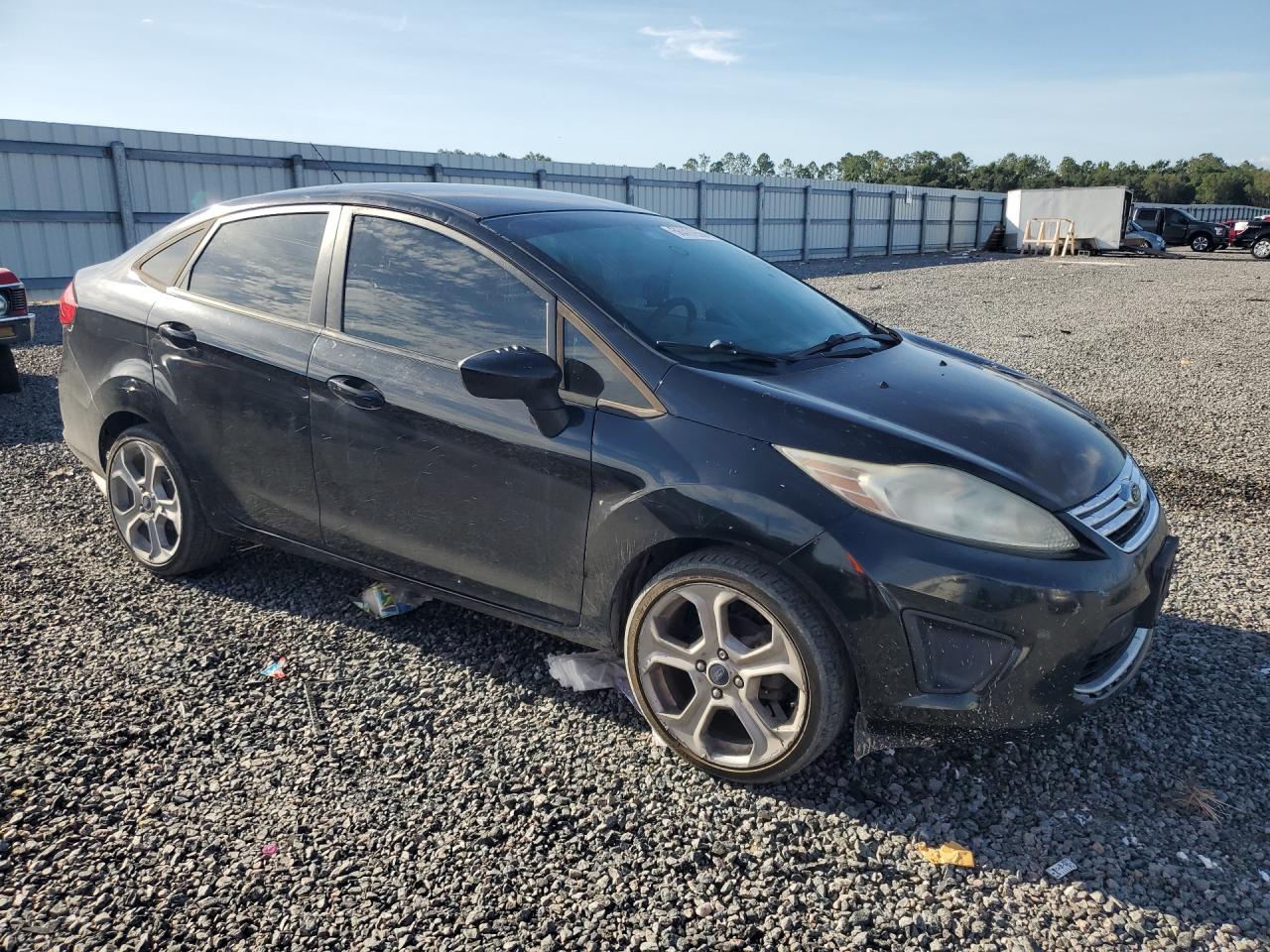 2012 Ford Fiesta Se Black vin: 3FADP4BJ6CM184605