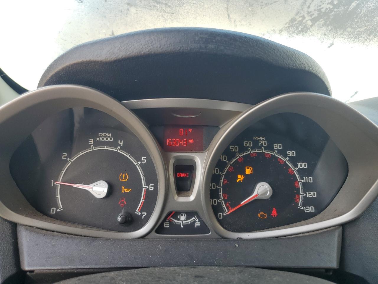 2012 Ford Fiesta Se Black vin: 3FADP4BJ6CM184605