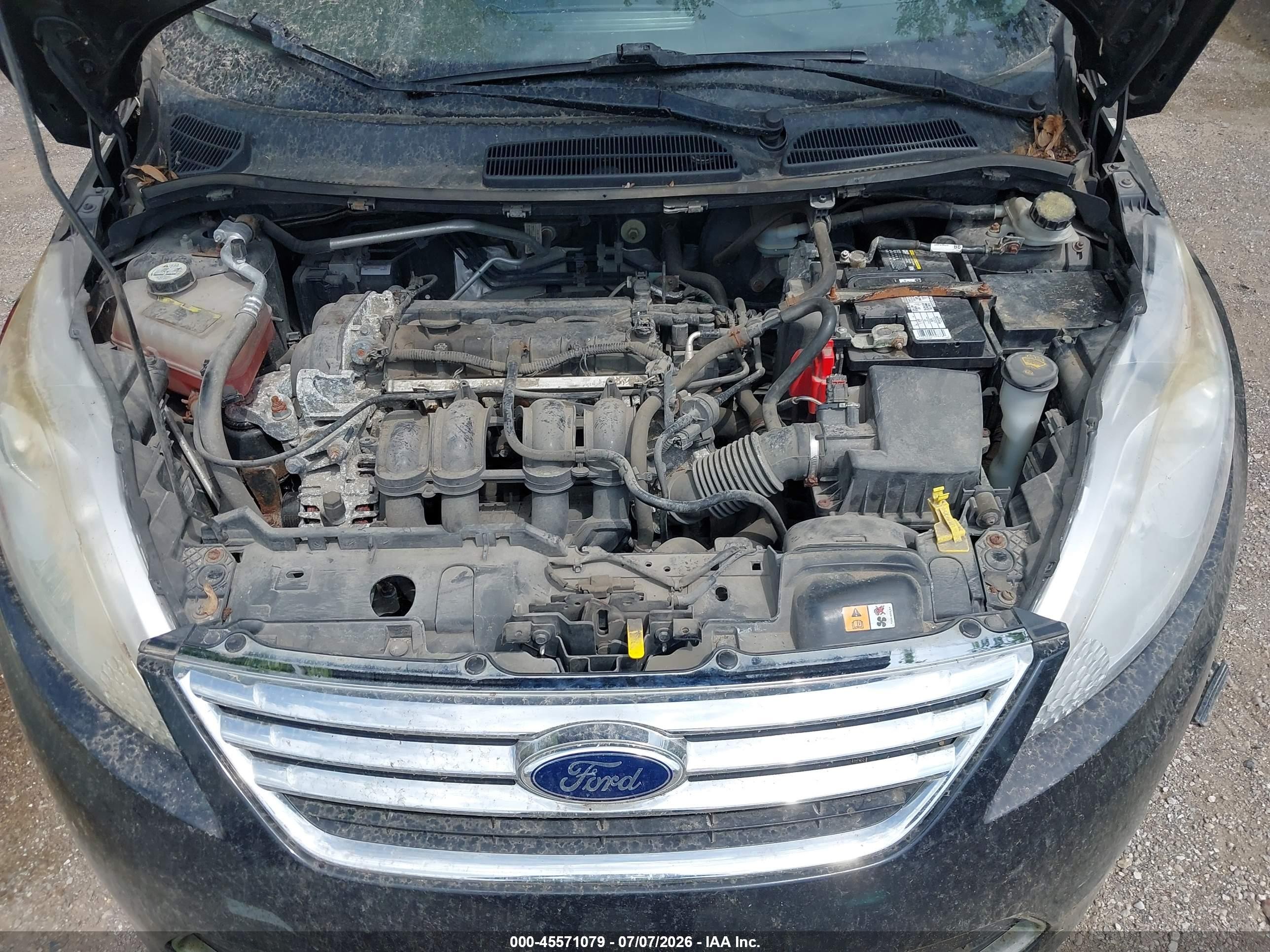 2012 Ford Fiesta Se Black vin: 3FADP4BJ6CM198780
