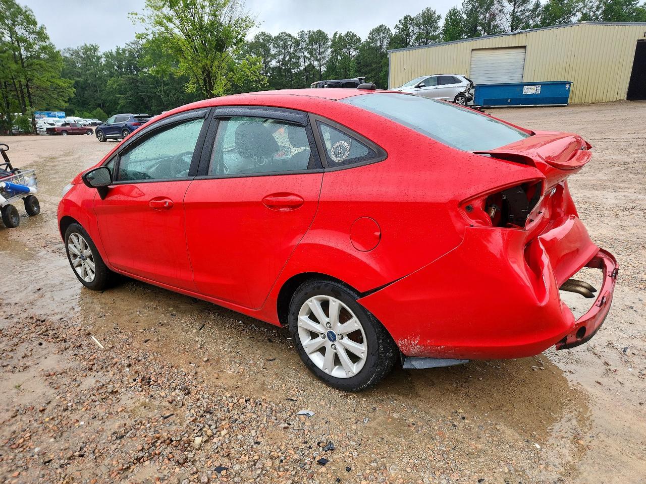 2012 Ford Fiesta Se Red vin: 3FADP4BJ6CM218123