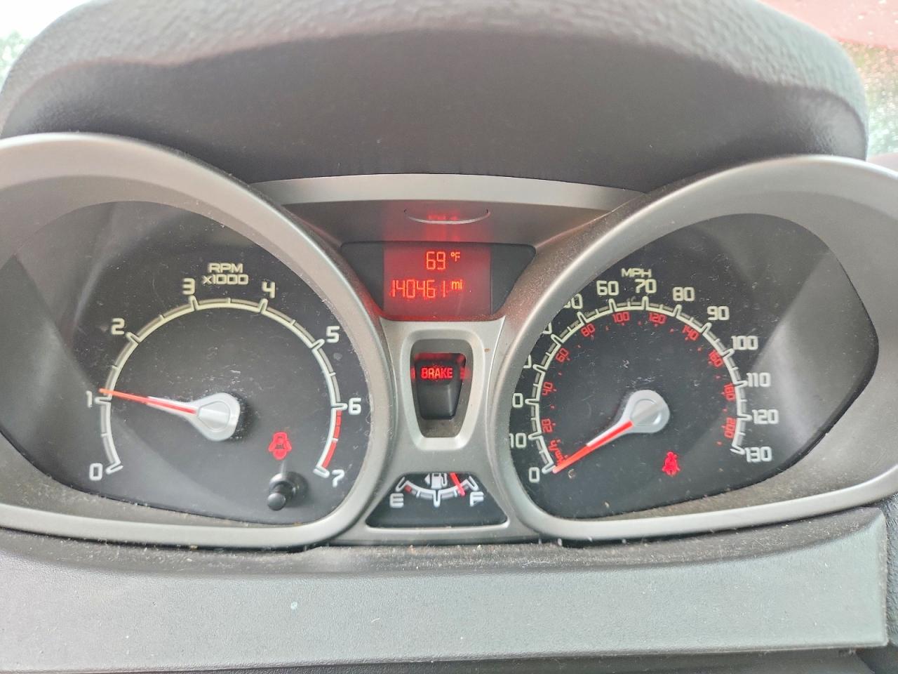 2012 Ford Fiesta Se Red vin: 3FADP4BJ6CM218123