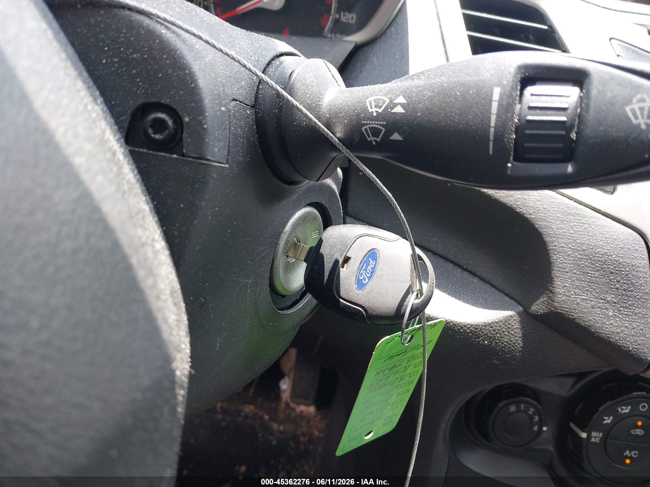 2013 Ford Fiesta Se Green vin: 3FADP4BJ6DM116595