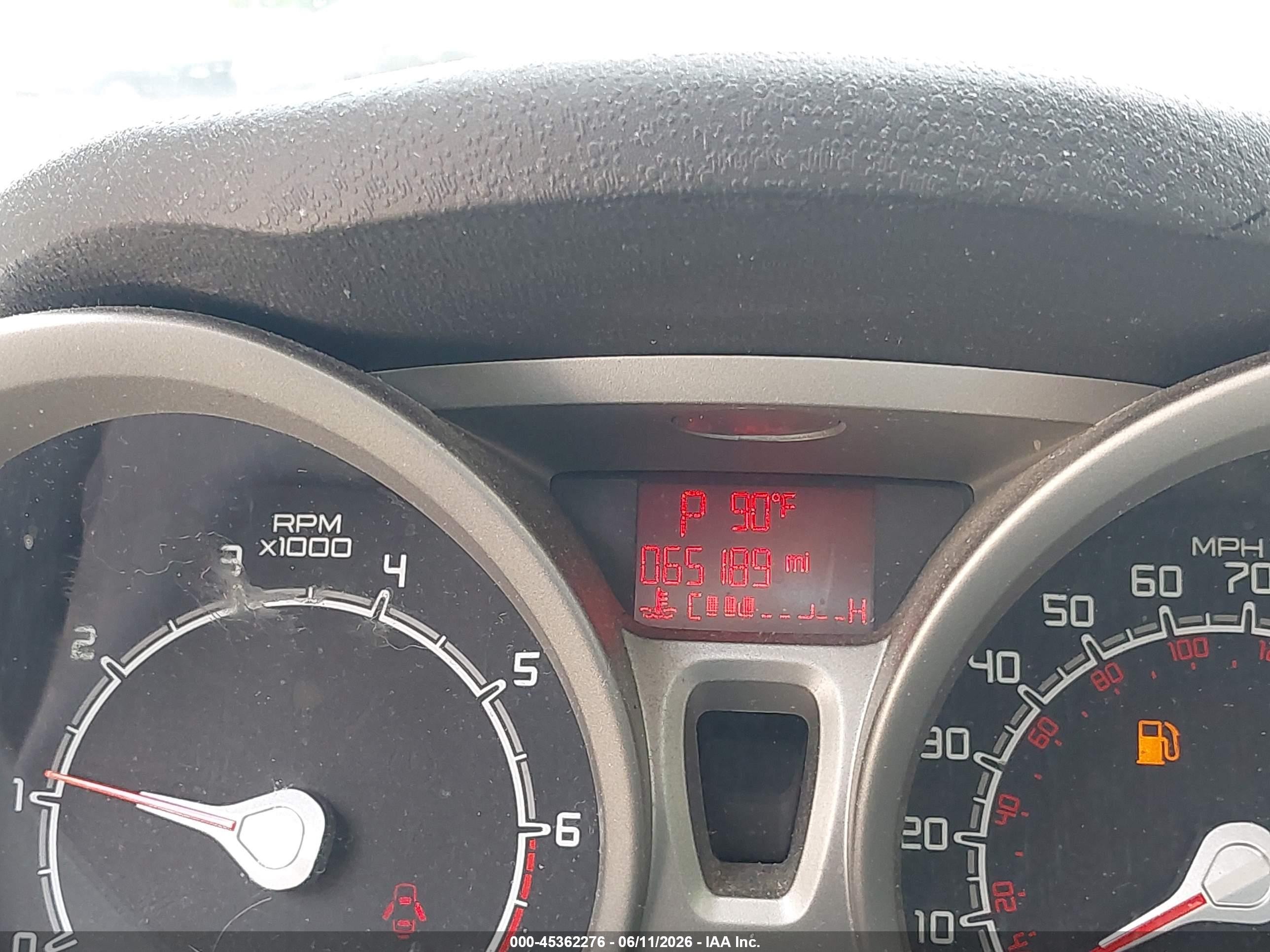 2013 Ford Fiesta Se Green vin: 3FADP4BJ6DM116595