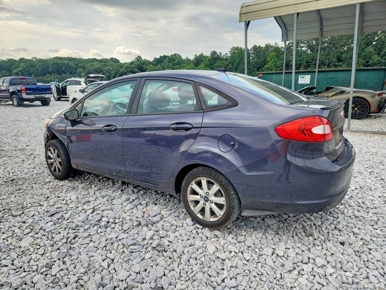 2013 Ford Fiesta Se Gray vin: 3FADP4BJ6DM118170