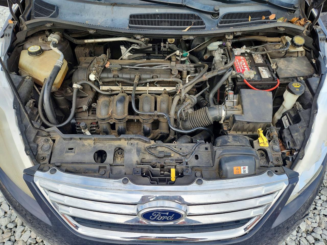 2013 Ford Fiesta Se Gray vin: 3FADP4BJ6DM118170