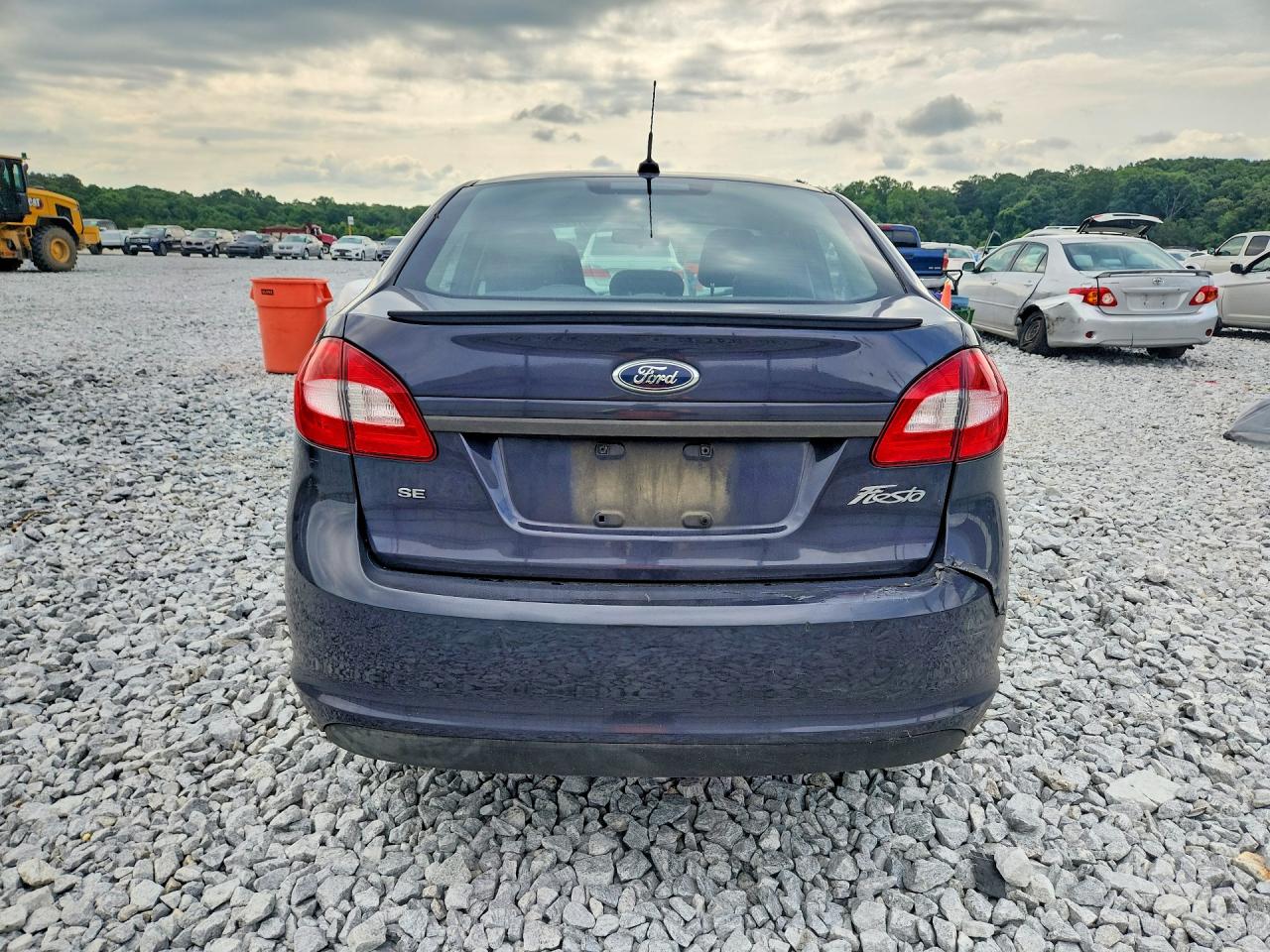 2013 Ford Fiesta Se Gray vin: 3FADP4BJ6DM118170