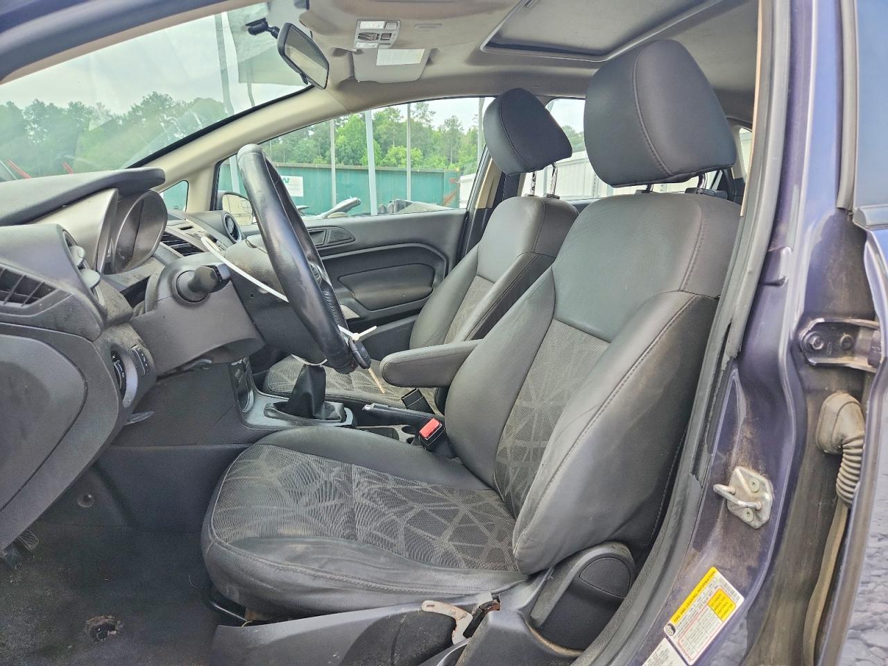 2013 Ford Fiesta Se Gray vin: 3FADP4BJ6DM118170