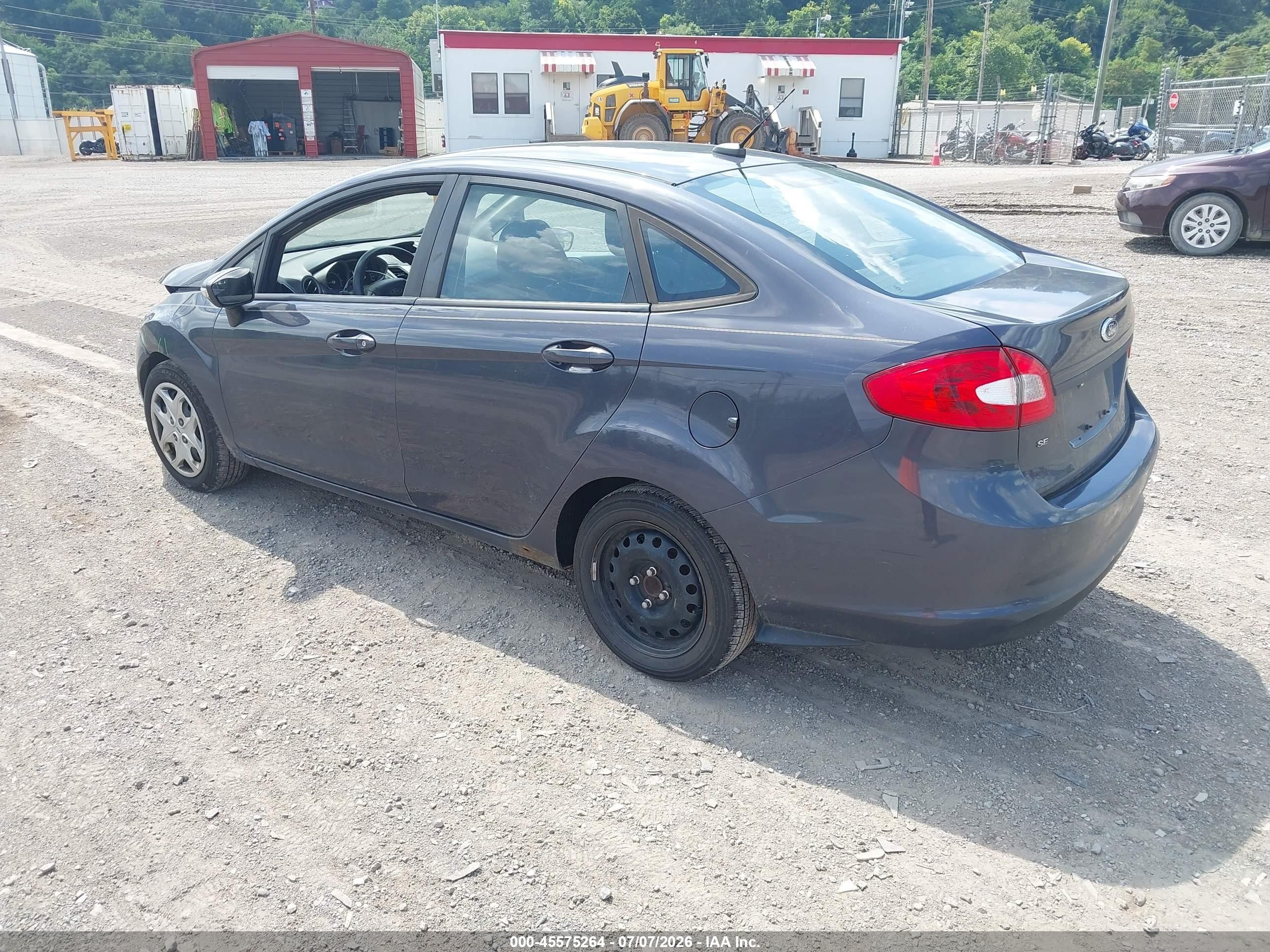 2013 Ford Fiesta Se Gray vin: 3FADP4BJ6DM162055
