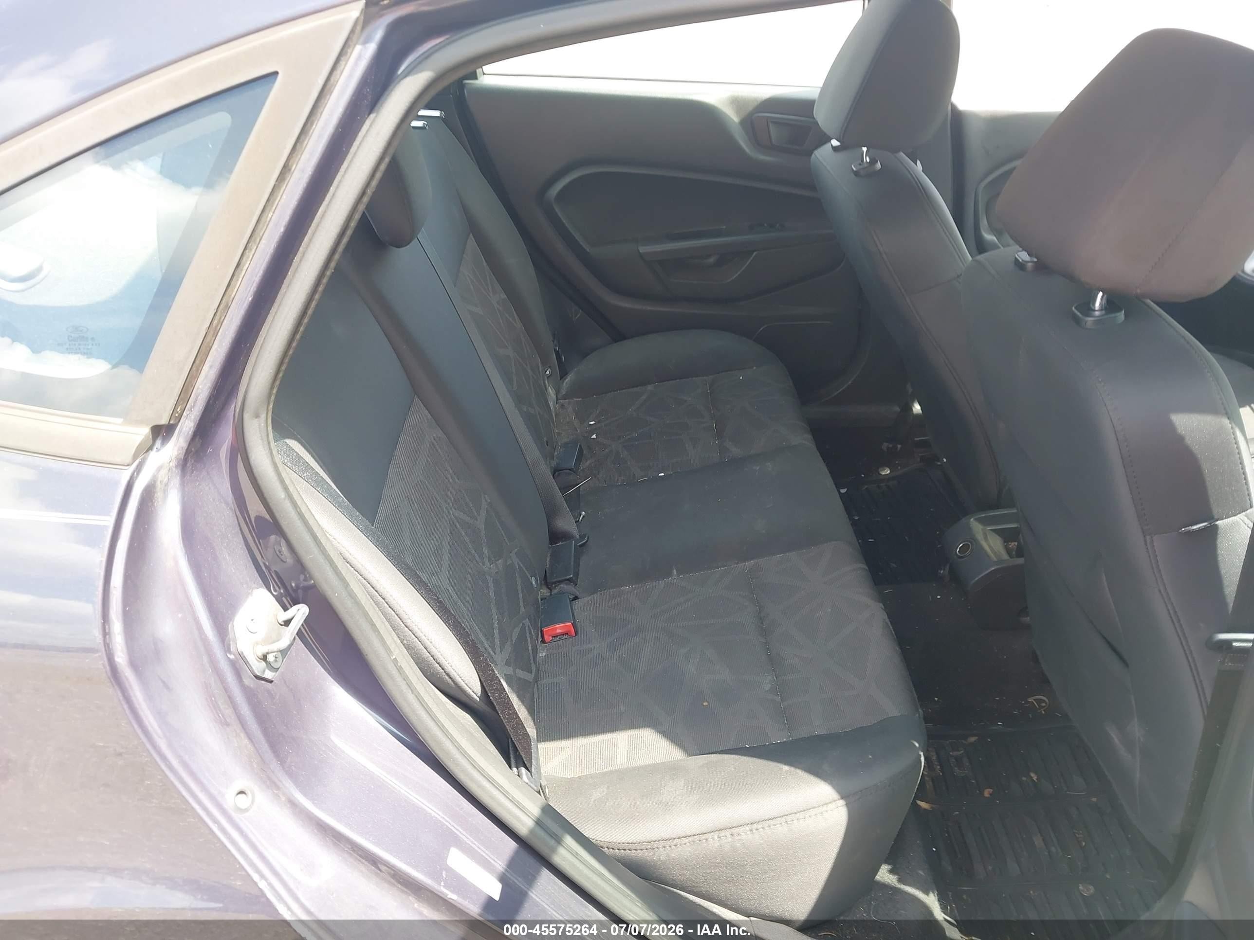 2013 Ford Fiesta Se Gray vin: 3FADP4BJ6DM162055