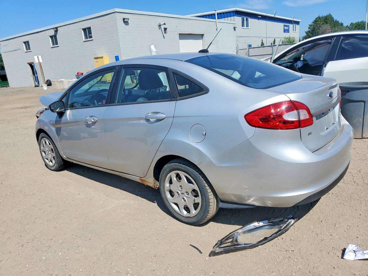 2013 Ford Fiesta Se Silver vin: 3FADP4BJ6DM166378