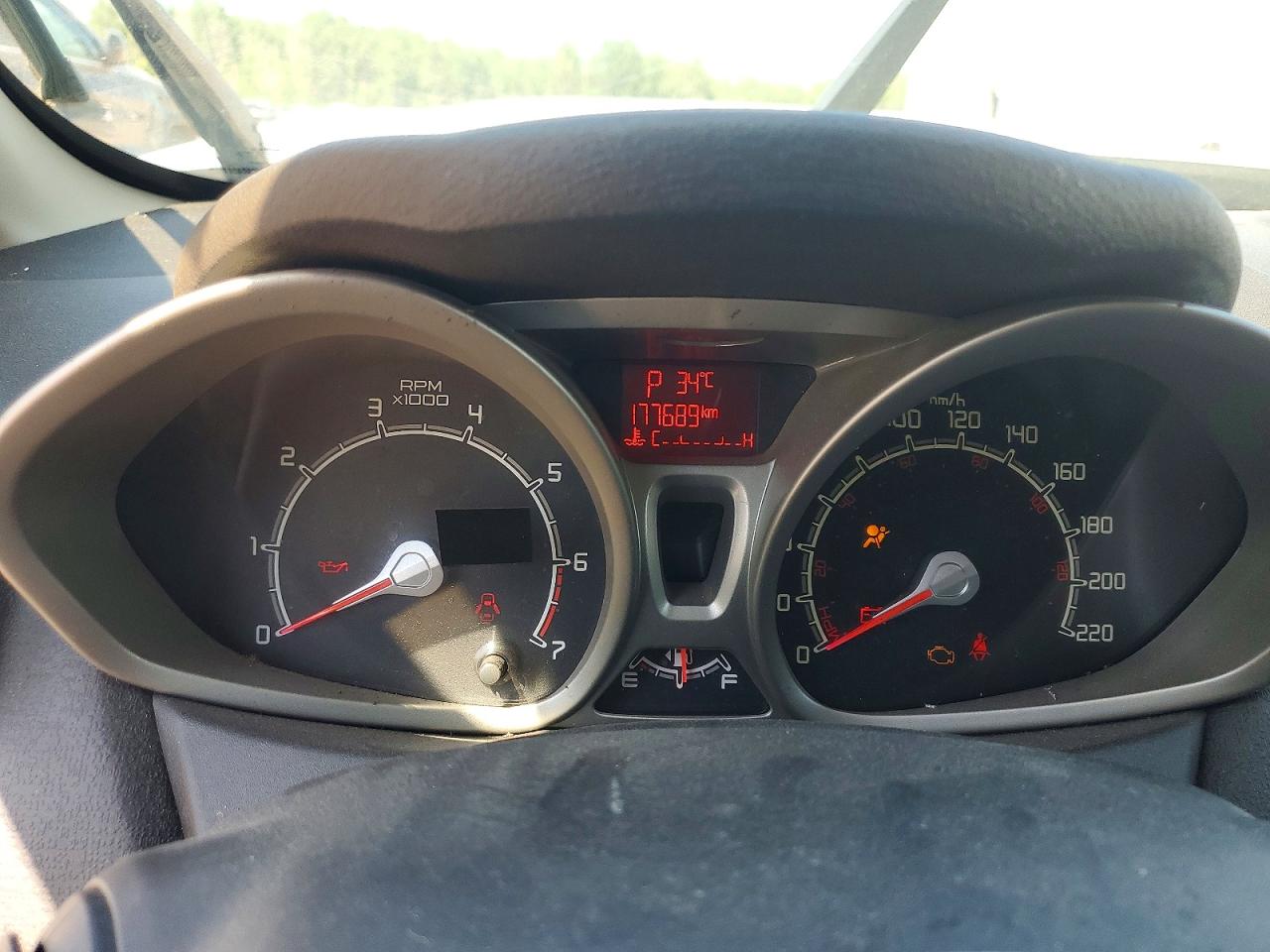 2013 Ford Fiesta Se Silver vin: 3FADP4BJ6DM166378