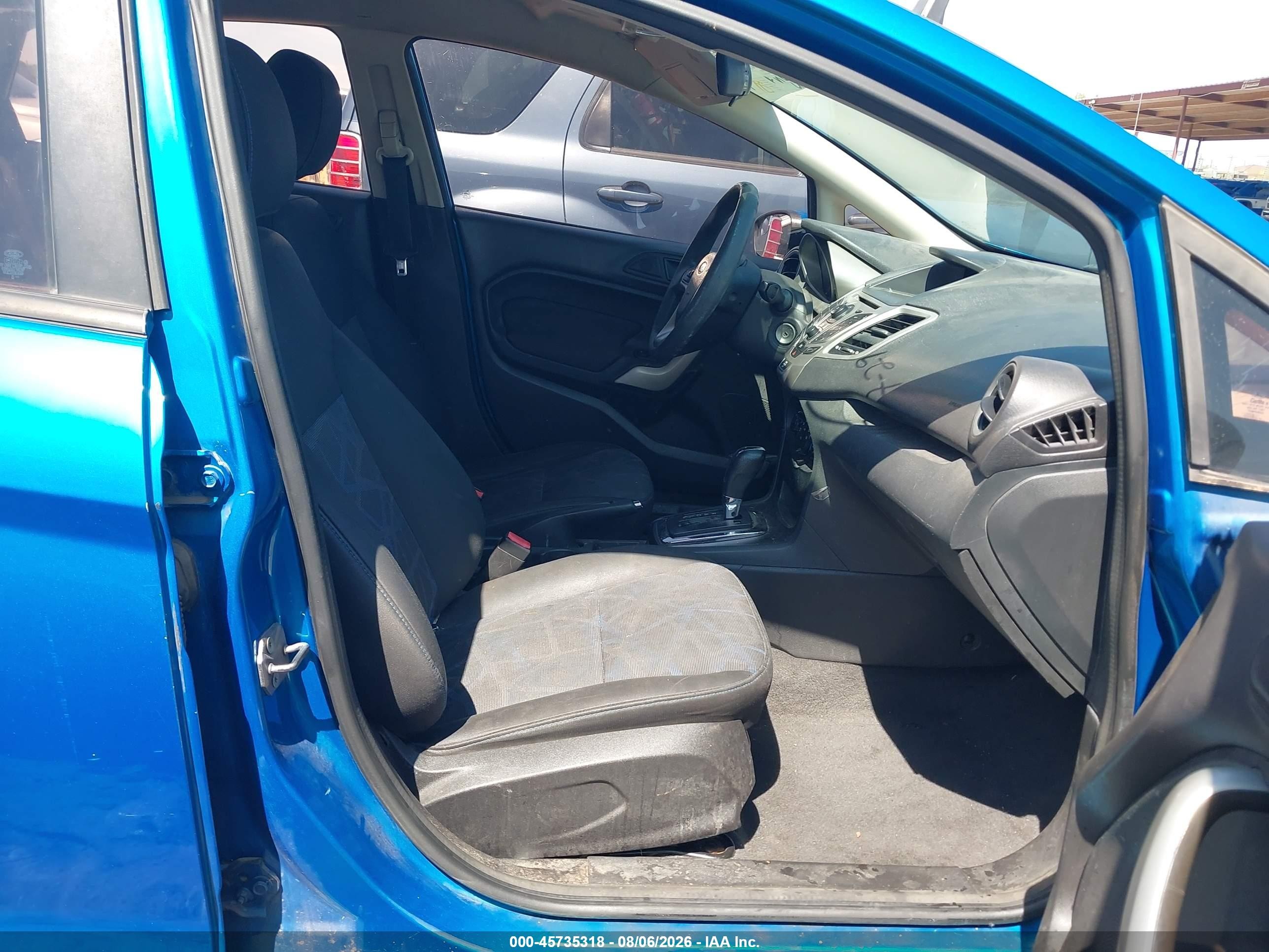 2013 Ford Fiesta Se Blue vin: 3FADP4BJ6DM167496