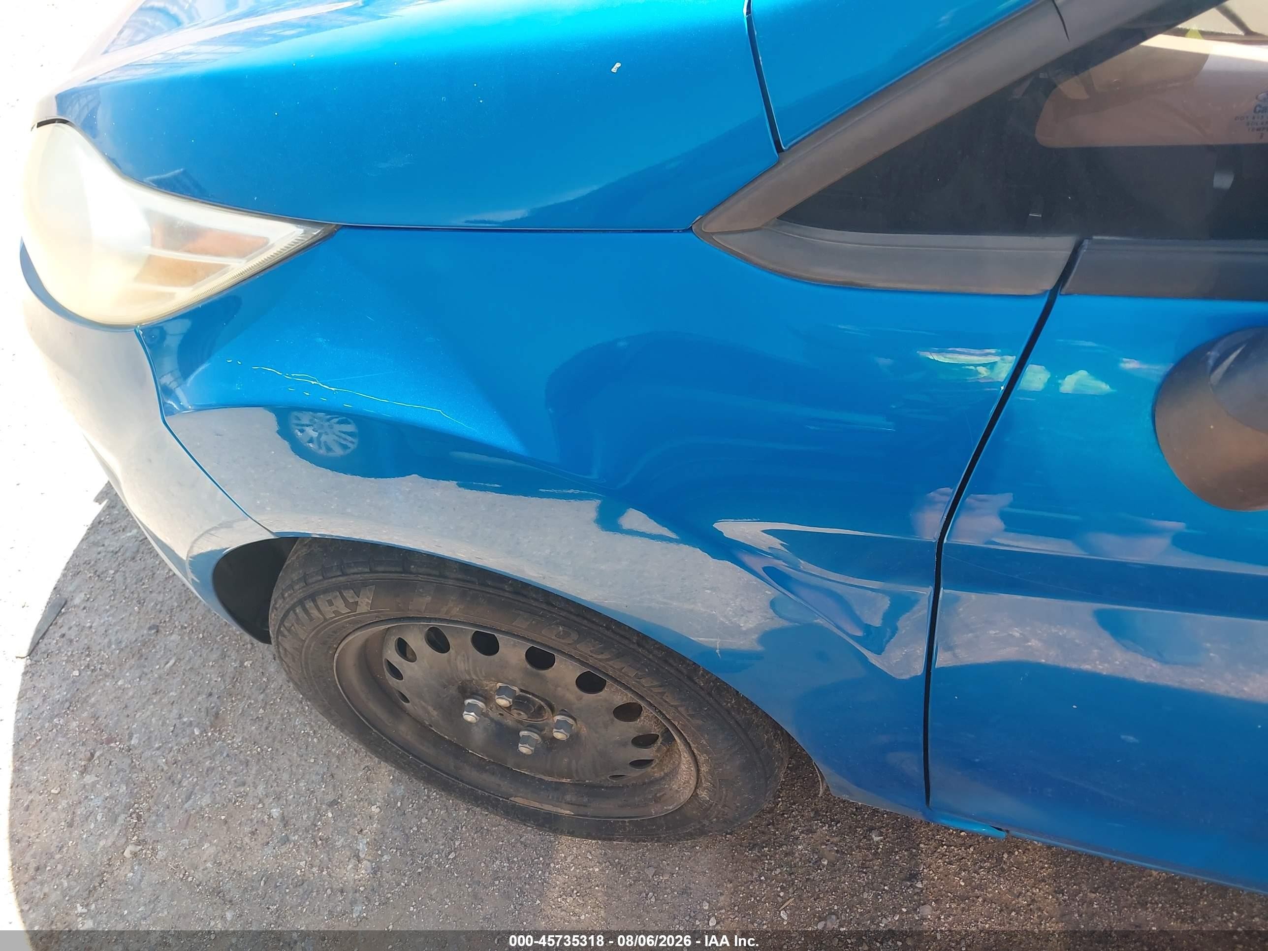 2013 Ford Fiesta Se Blue vin: 3FADP4BJ6DM167496