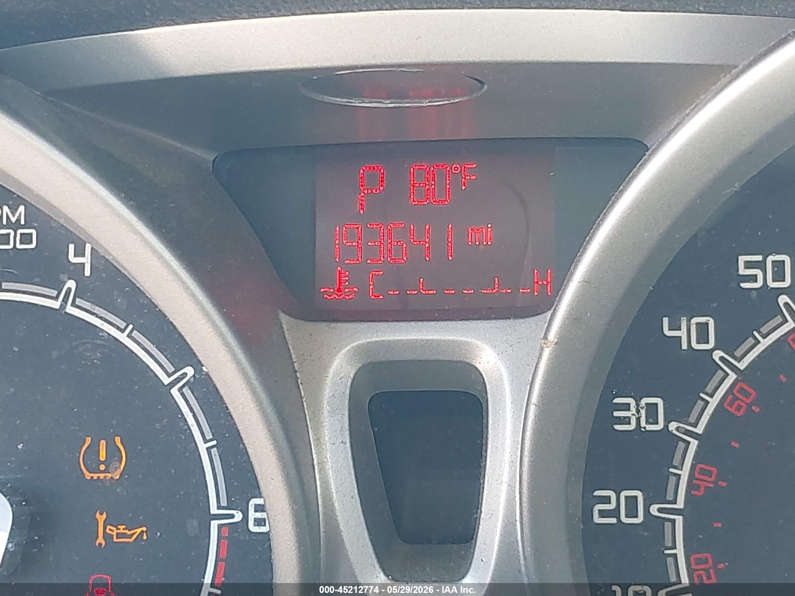 2013 Ford Fiesta Se Red vin: 3FADP4BJ6DM192527