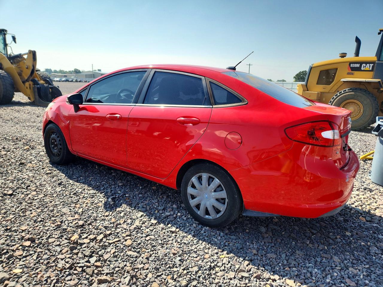 2013 Ford Fiesta Se Red vin: 3FADP4BJ6DM227583