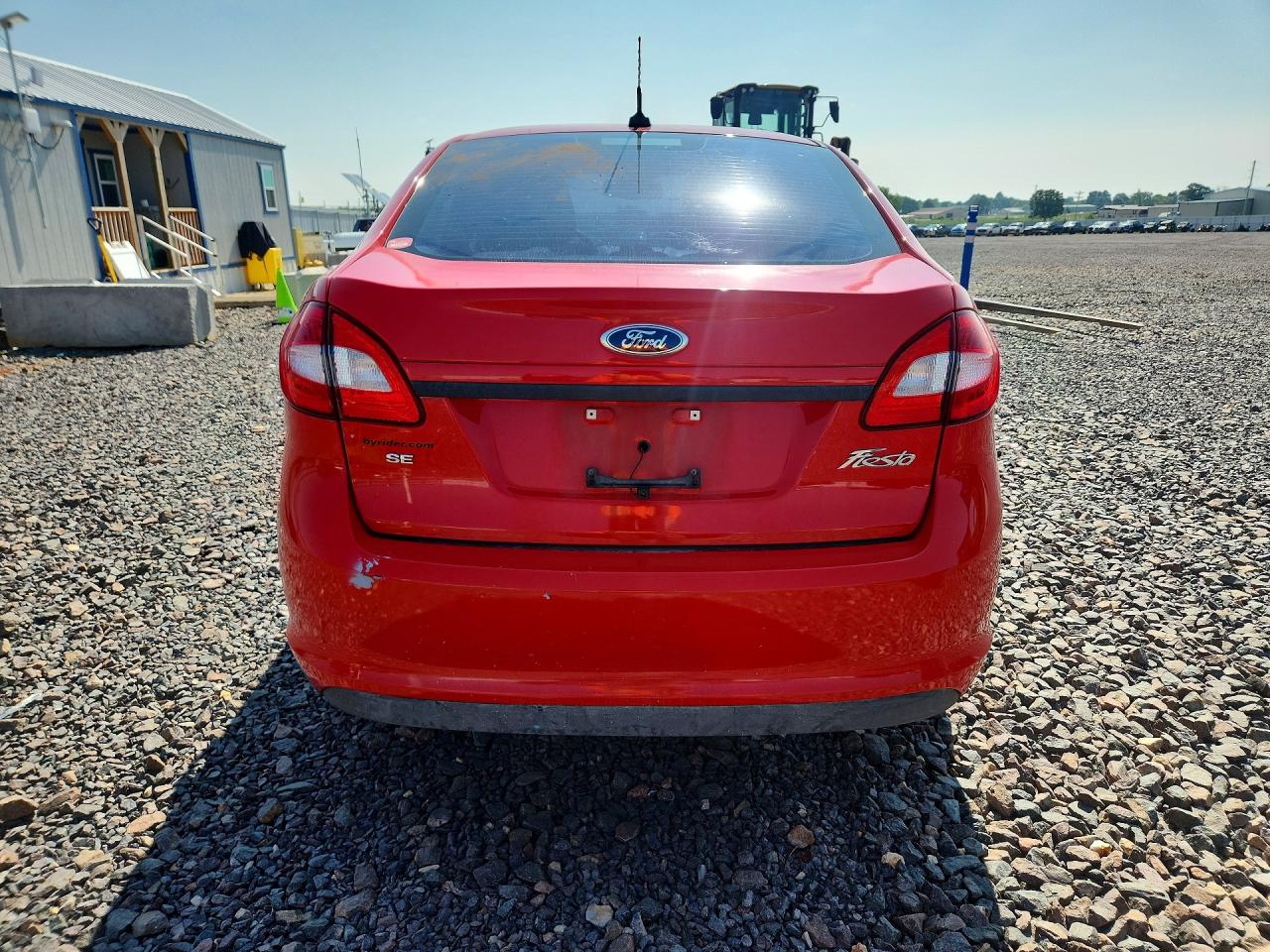 2013 Ford Fiesta Se Red vin: 3FADP4BJ6DM227583