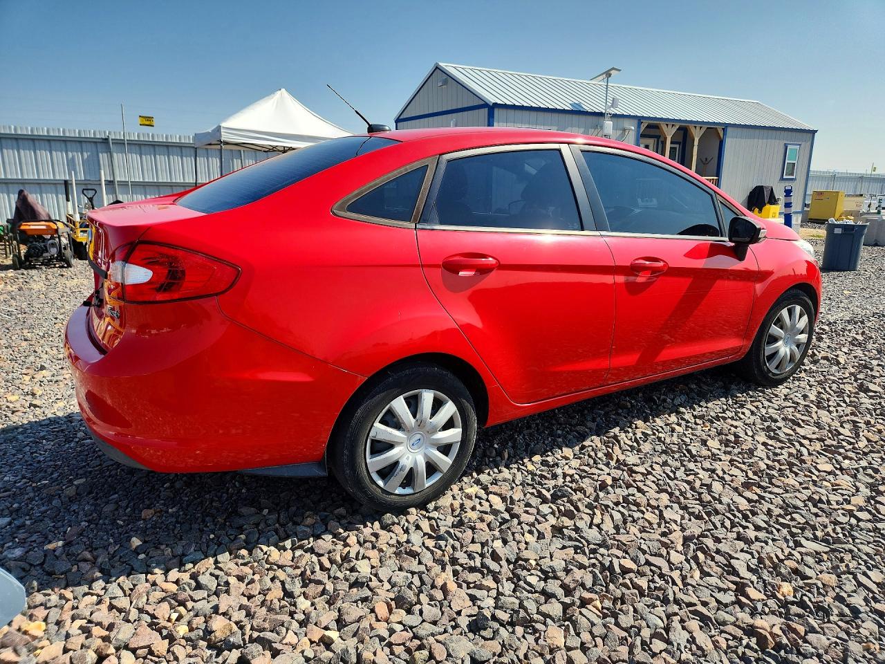 2013 Ford Fiesta Se Red vin: 3FADP4BJ6DM227583
