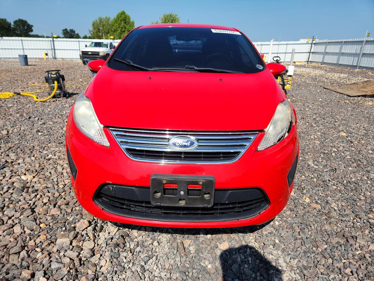 2013 Ford Fiesta Se Red vin: 3FADP4BJ6DM227583