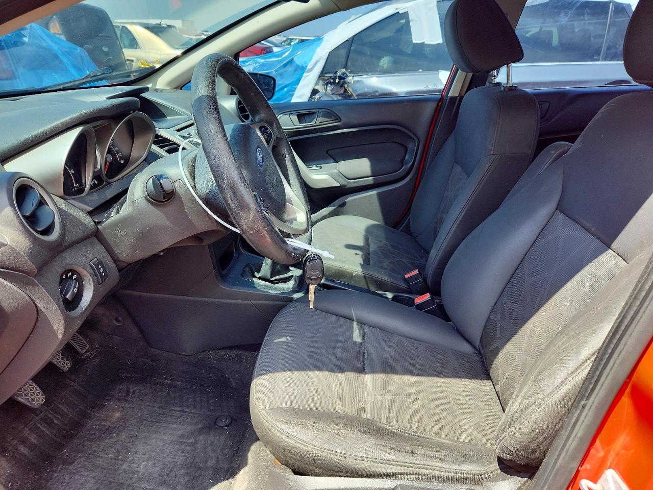 2013 Ford Fiesta Se Red vin: 3FADP4BJ6DM227583