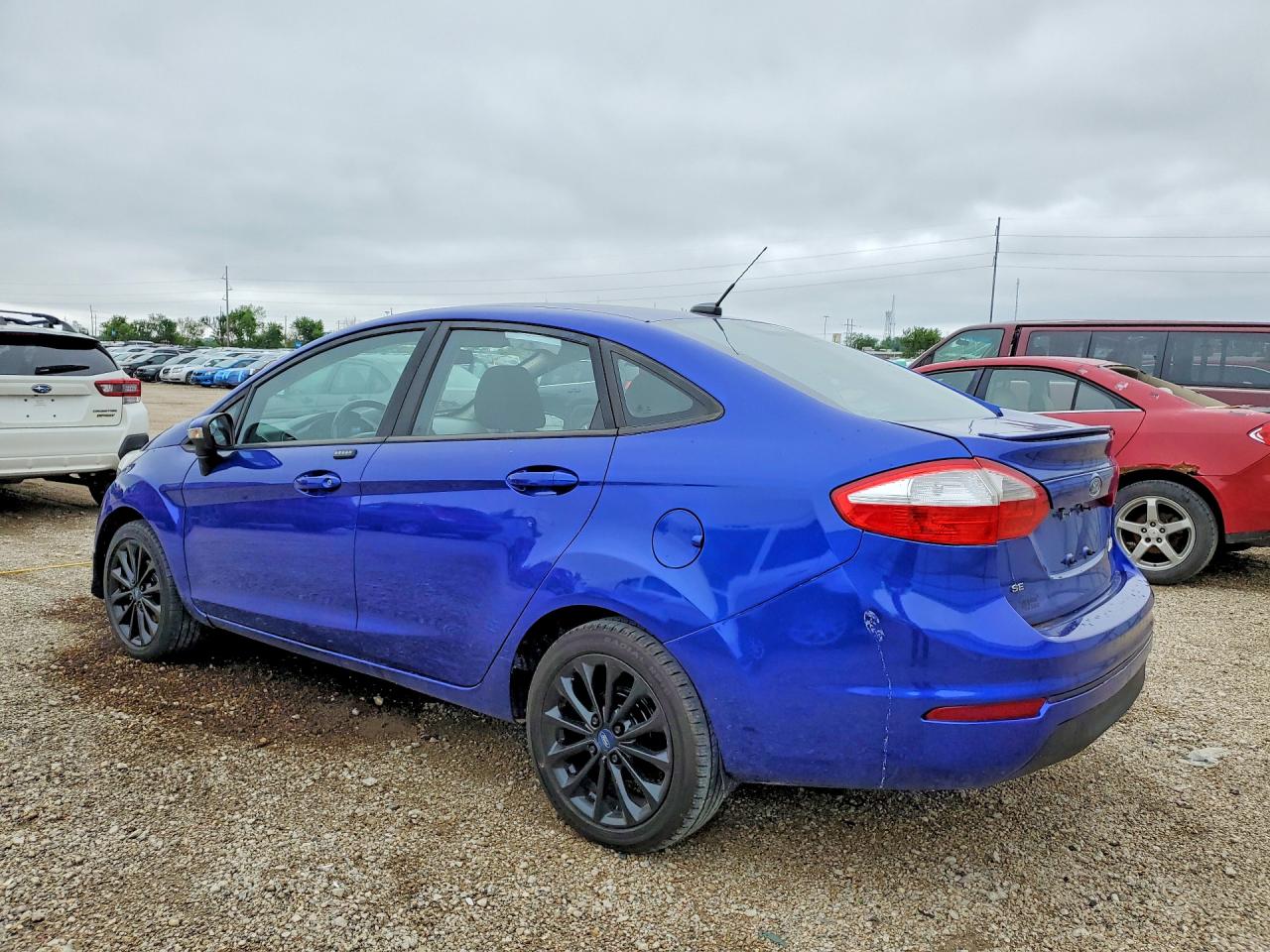 2014 Ford Fiesta Se Blue vin: 3FADP4BJ6EM120664