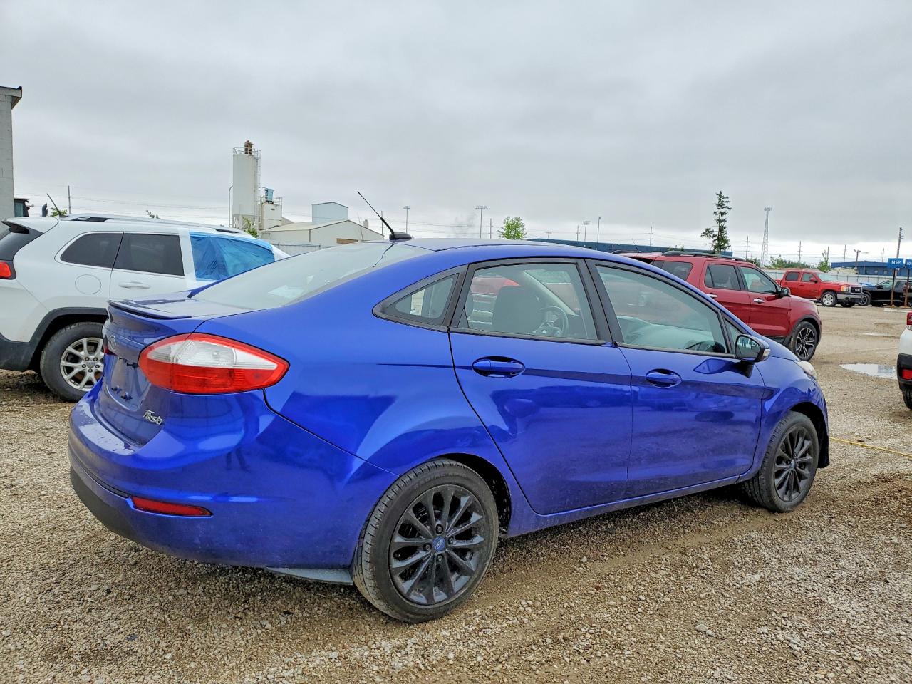 2014 Ford Fiesta Se Blue vin: 3FADP4BJ6EM120664
