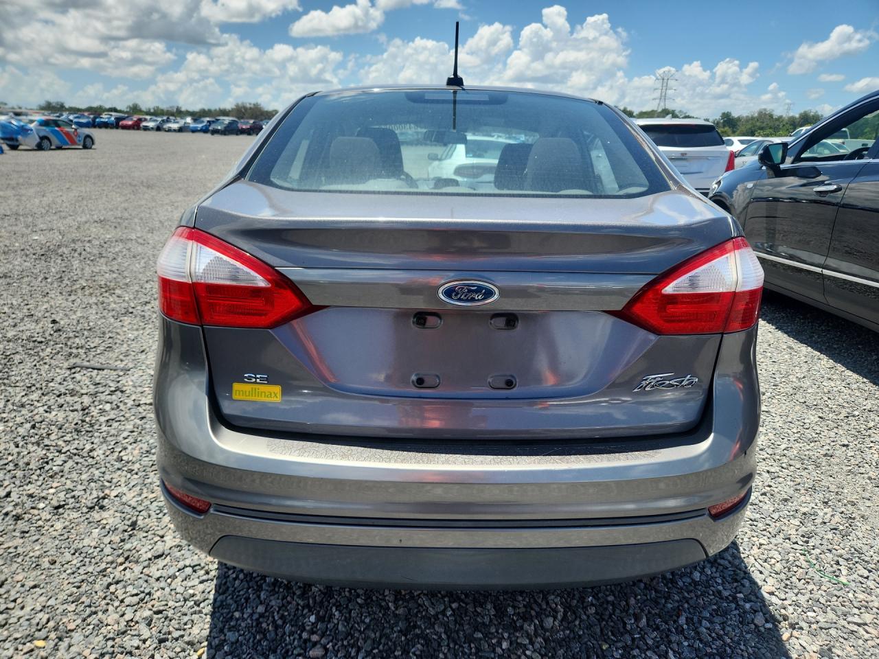 2014 Ford Fiesta Se Gray vin: 3FADP4BJ6EM233384